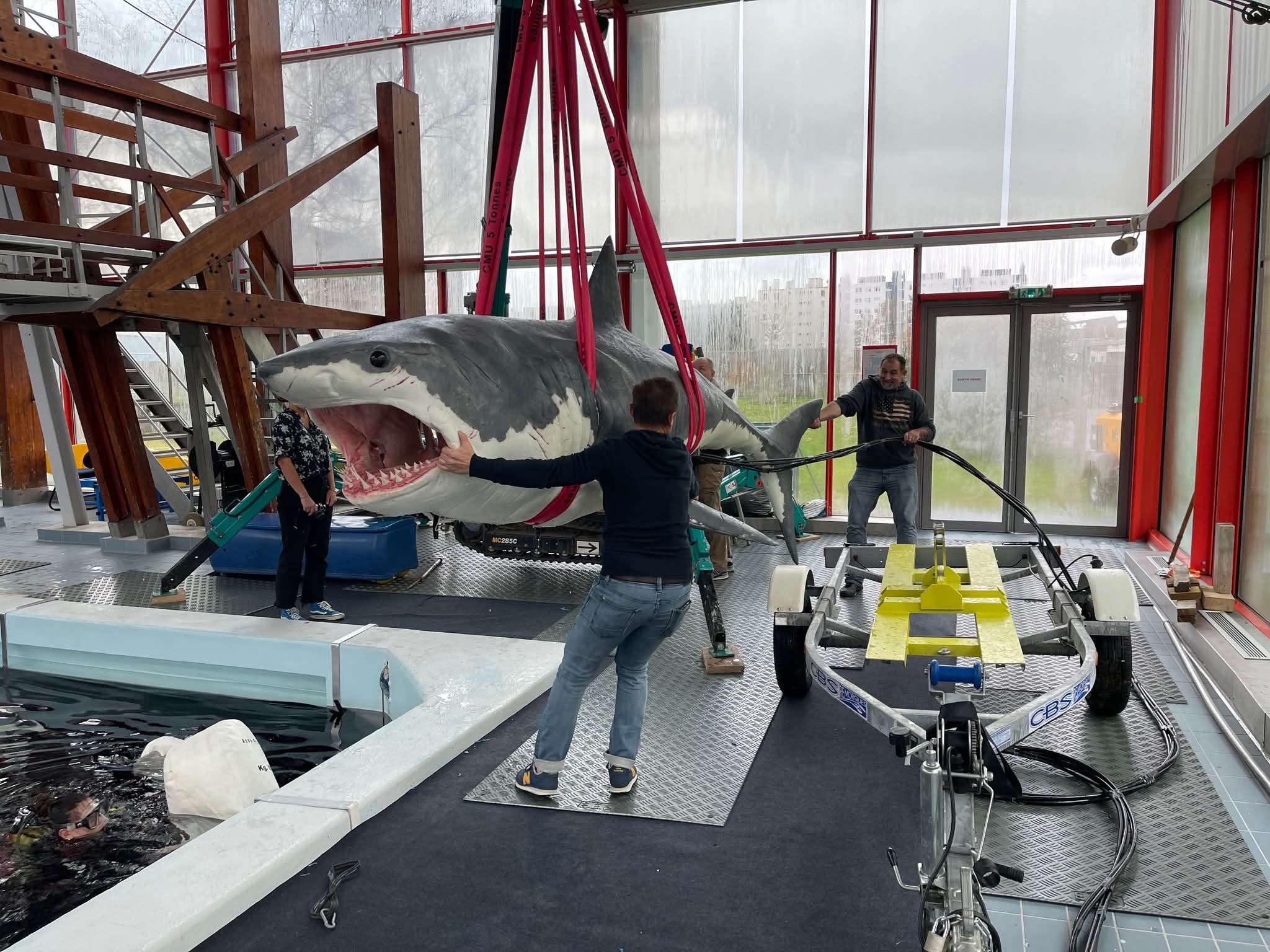 Travail atelier animatronics